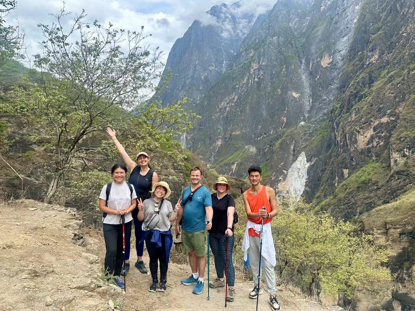 People painting or engaging in activity