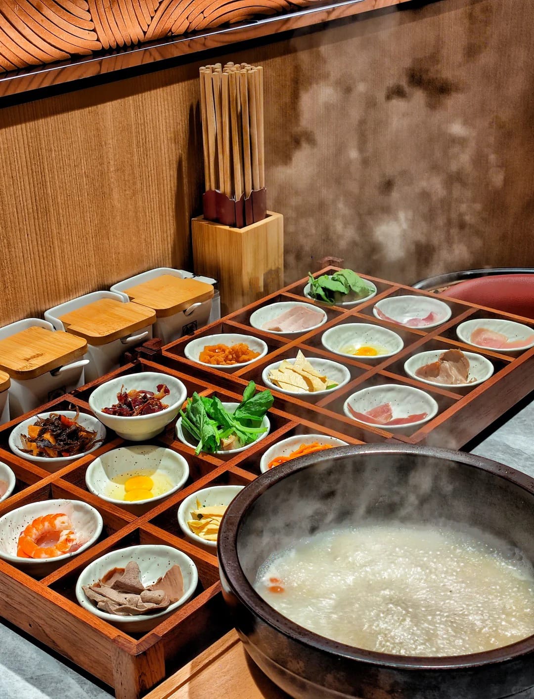 People painting or engaging in activity